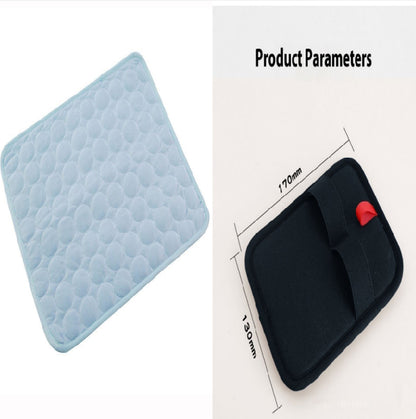 Cooling Ice Silk Pet Bed Mat for Dogs & Cats