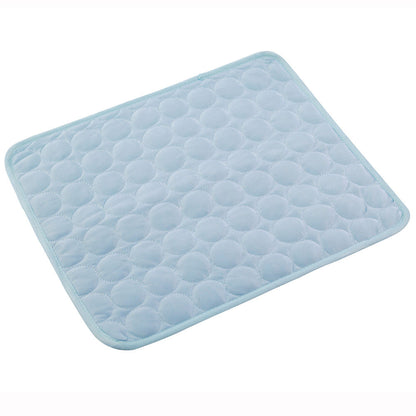 Cooling Ice Silk Pet Bed Mat for Dogs & Cats