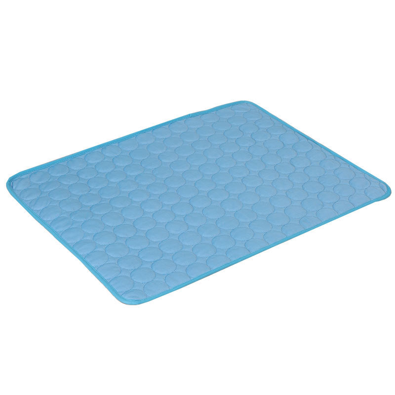Cooling Ice Silk Pet Bed Mat for Dogs & Cats