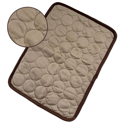 Cooling Ice Silk Pet Bed Mat for Dogs & Cats