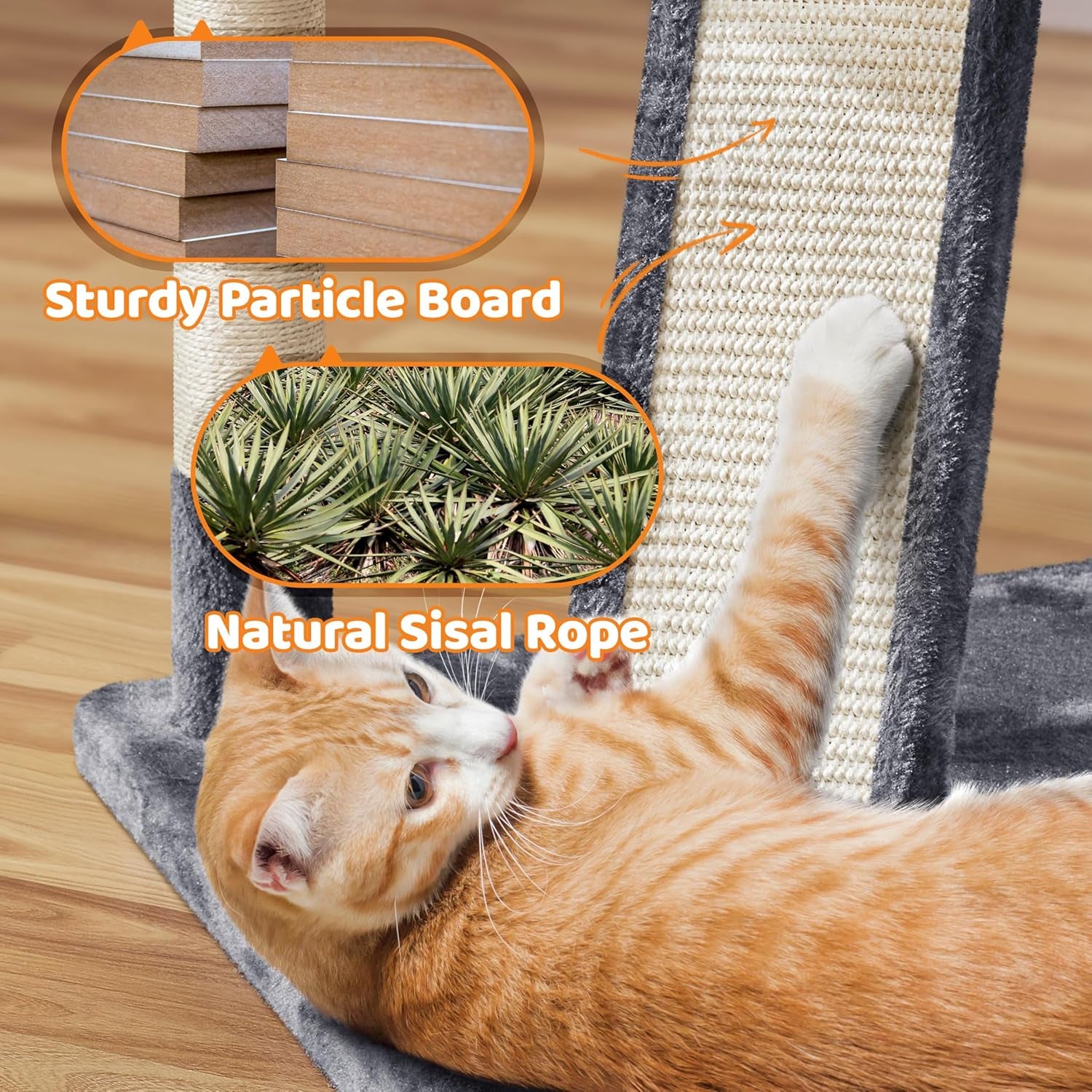 69" Multi-Level Cat Tree Tower with Condos, Scratching Posts & Perches