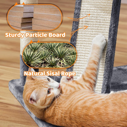 69" Multi-Level Cat Tree Tower with Condos, Scratching Posts & Perches