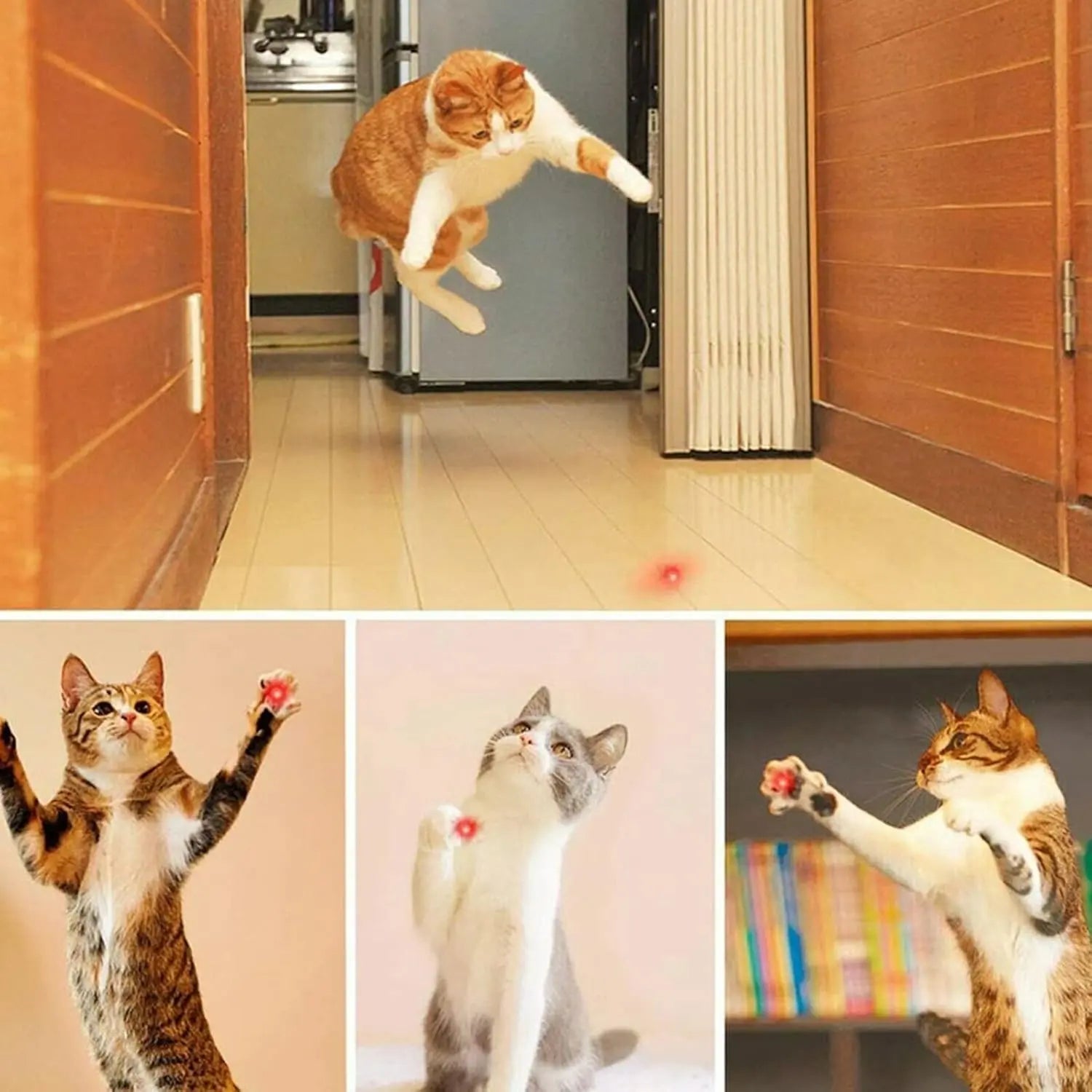 Rechargeable Green Laser Cat Toy and Long-Distance Line Light Flashlight for Pets, Presentations, and Outdoor Use