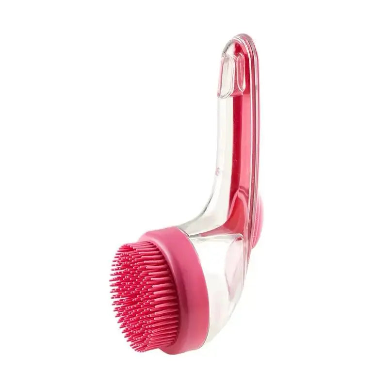 Pet Bath Brush with Soap Dispenser for Dogs and Cats