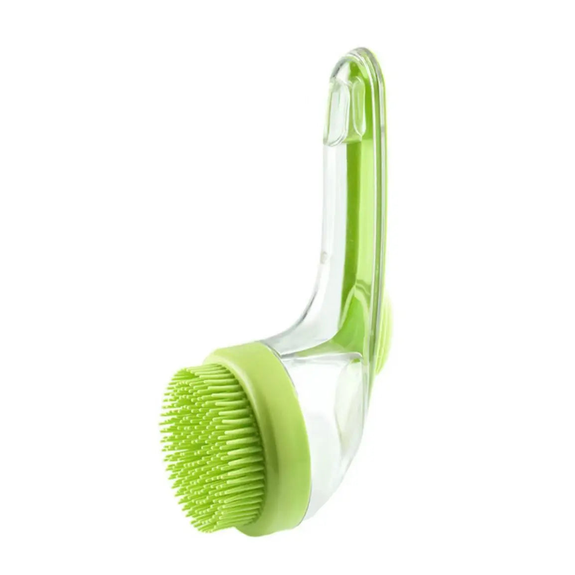 Pet Bath Brush with Soap Dispenser for Dogs and Cats