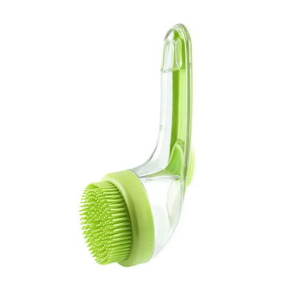 Pet Bath Brush with Soap Dispenser for Dogs and Cats